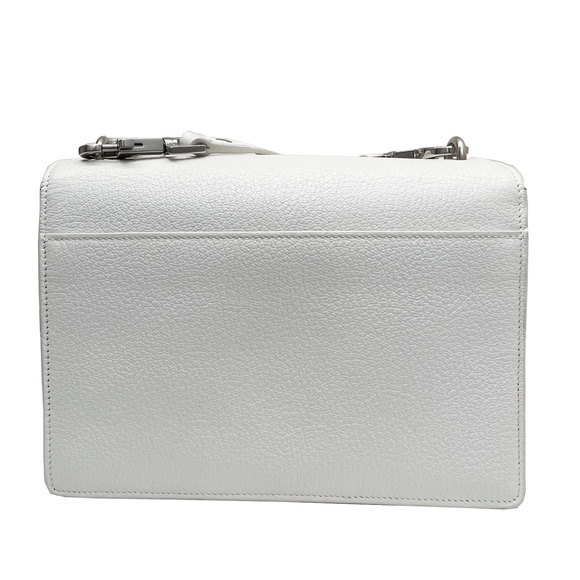 Saint Laurent Sunset Medium Shoulder Bag Leather White - Picture 2 of 12